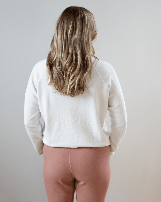 Free City Clothing Lucky Rabbits Sweatshirt in Chalk