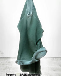 Free City Lucky Rabbits Sweatshirt in Eatgreen 1 - Bliss Boutiques