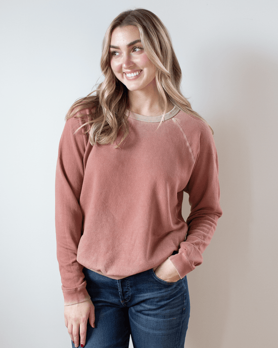 Free City Clothing Lucky Rabbits Sweatshirt in Hunkydory