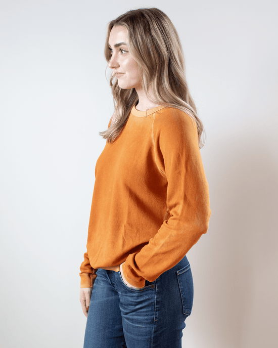 Free City Lucky Rabbits Sweatshirt in Orange Machine 