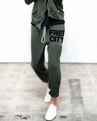 Free City Superfluff Lux OG Sweatpant in Bush 