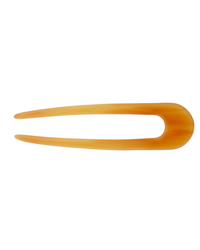 French Hair Pin in Cognac