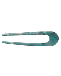 French Hair Pin in Jadeite