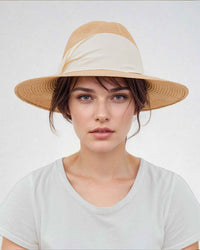 Freya Accessories Gardenia Hat in Butterscotch/Ivory
