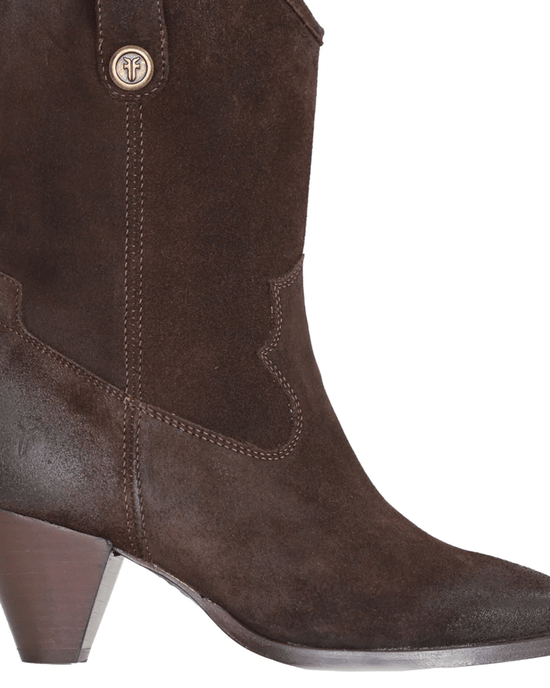 FRYE June Western in Chocolate 