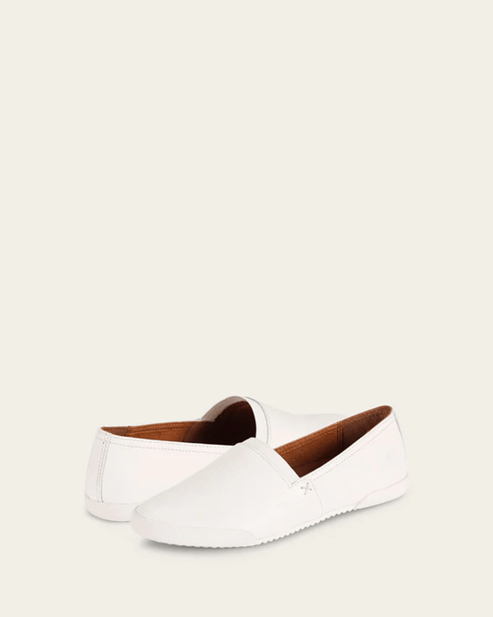 FRYE Shoes Melanie Slip On in White