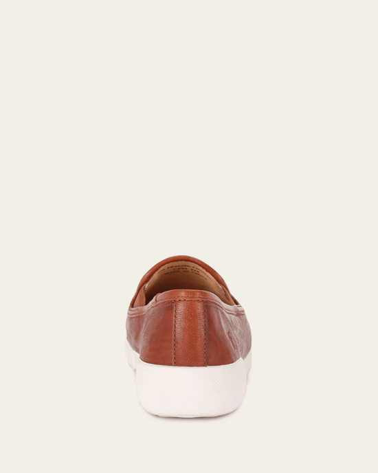 FRYE Shoes Mia Slip On in Cognac