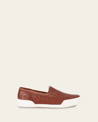 FRYE Shoes Mia Slip On in Cognac