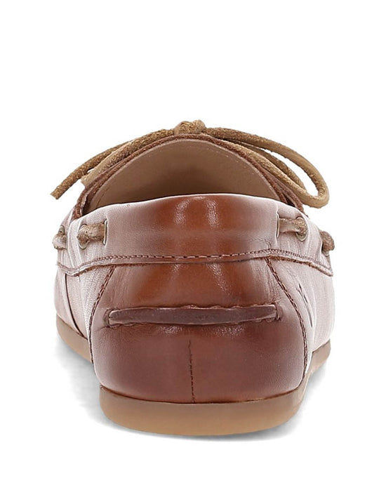 FRYE Naya Boat Shoe in Cinnamon 