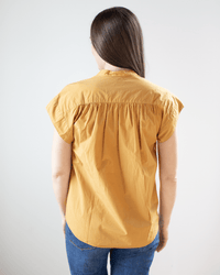 Hartford Casta Popover Shirt in Cashew 