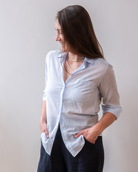 Hartford Cover Shirt in Sky 1 - Bliss Boutiques