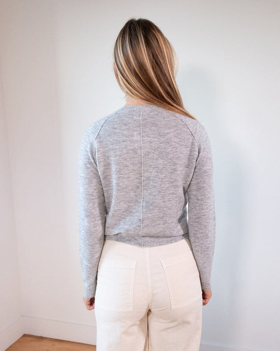 Hartford Maude Crew Neck in Smoke 