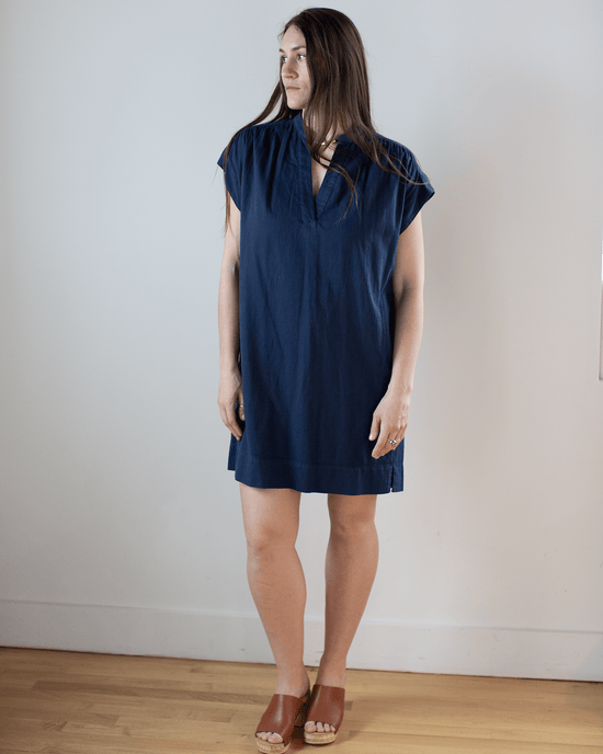 Hartford Clothing Rasta Popover Dress in Midnight