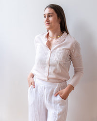 Hartford Tamy Shirt in Nude 1 - Bliss Boutiques