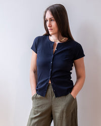 Hartford Tevahine Shirt in Night 1 - Bliss Boutiques