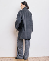 Hartford Vadim Coat in Grey 