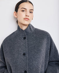 Hartford Vadim Coat in Grey 