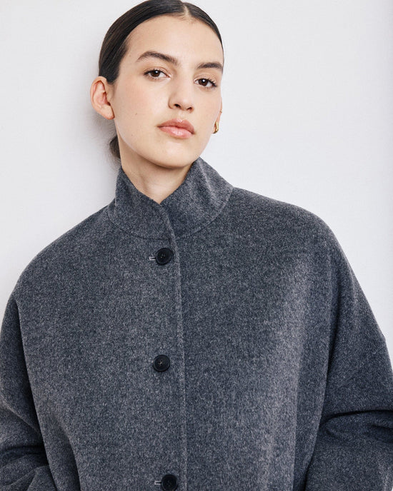 Hartford Vadim Coat in Grey 