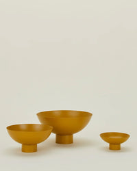 Hawkins New York Home Essential Footed Bowl in Mustard