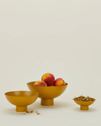 Hawkins New York Home Essential Footed Bowl in Mustard