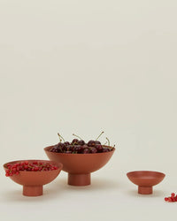 Hawkins New York Home Essential Footed Bowl in Terracotta