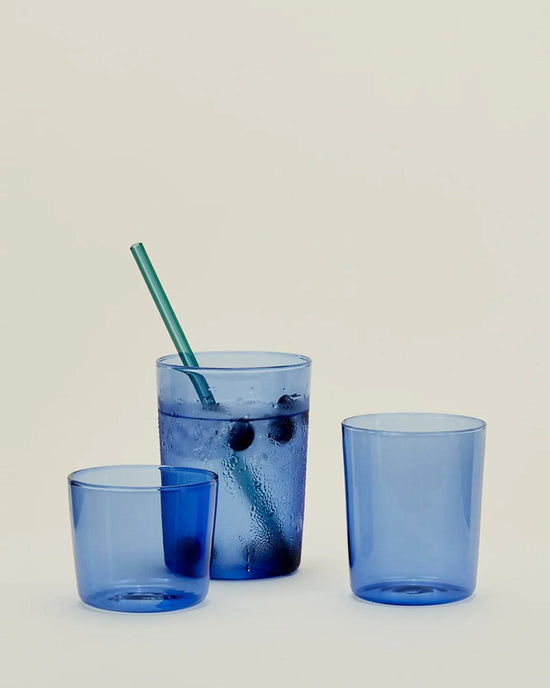 Hawkins New York Home Set of 4 Essential Glassware in Blue