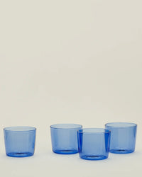Hawkins New York Home Set of 4 Essential Glassware in Blue