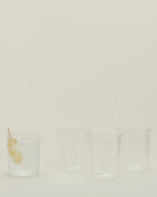 Hawkins New York Home Set of 4 Essential Glassware in Clear