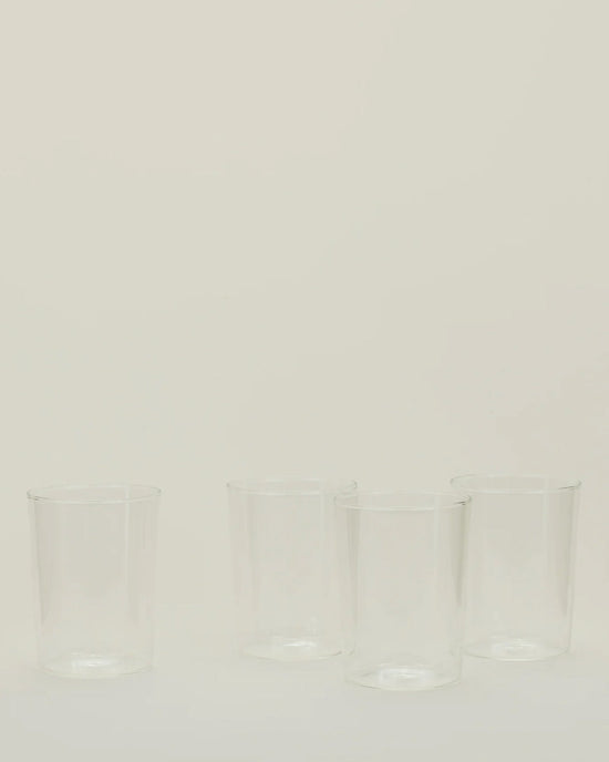 Hawkins New York Home Set of 4 Essential Glassware in Clear