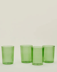 Hawkins New York Home Set of 4 Essential Glassware in Green