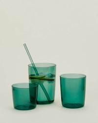 Hawkins New York Set of 4 Essential Glassware in Peacock 
