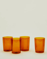 Hawkins New York Set of 4 Essential Glassware in Terracotta 
