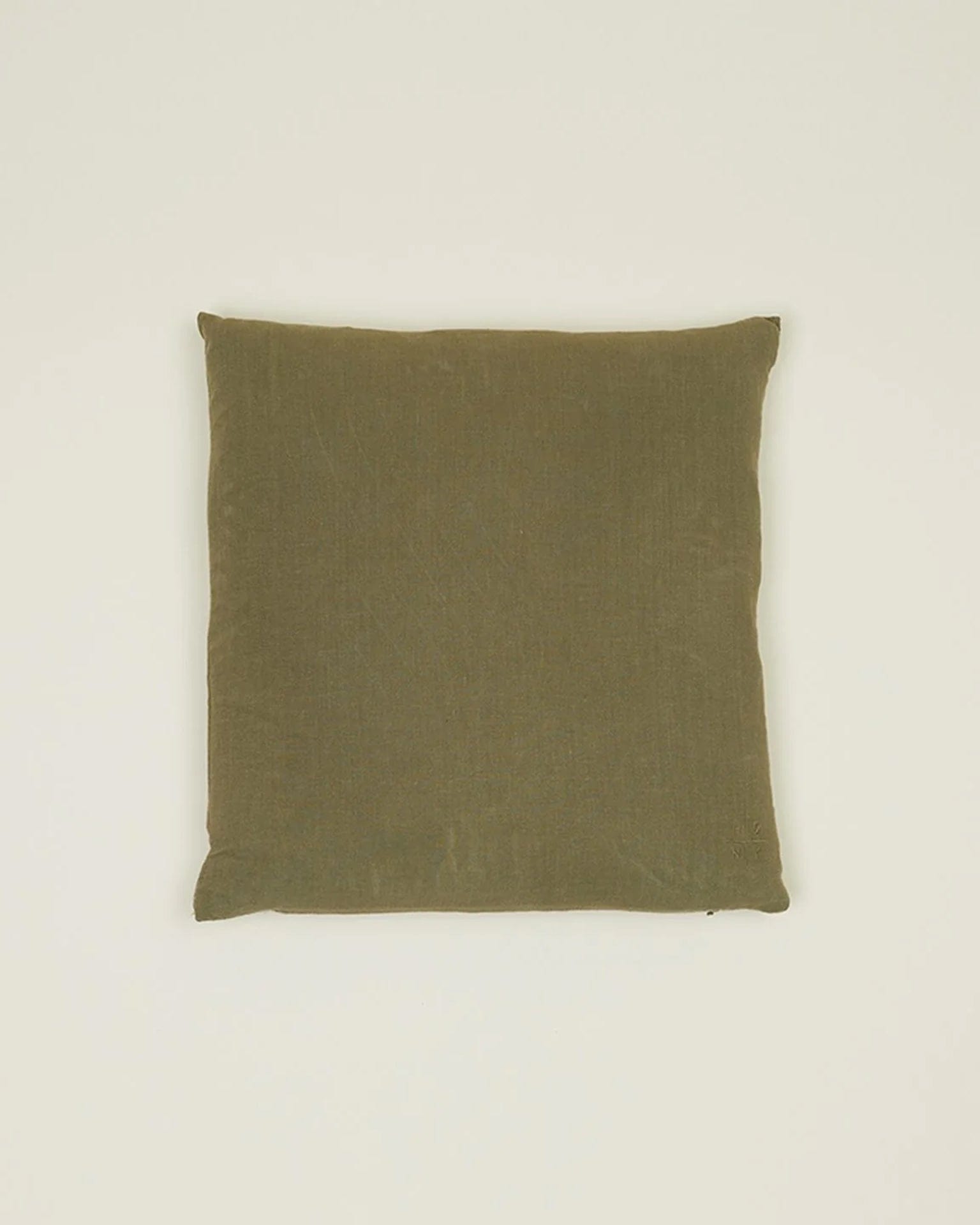 Simple Linen Pillow - 18 x 18 inches in Olive