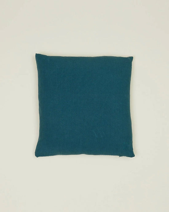 Hawkins New York Home Simple Linen Pillow - 18 x 18 inches in Peacock