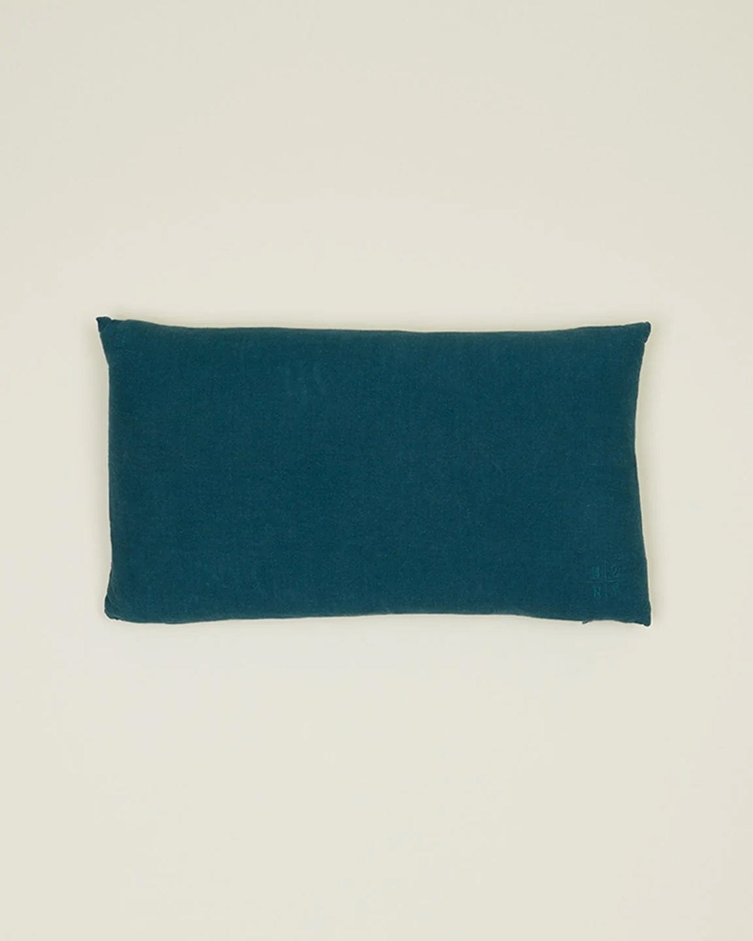 Simple Linen Pillow - 22 x 12 inches in Peacock