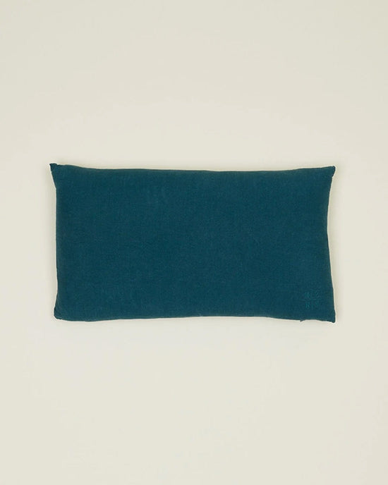 Hawkins New York Simple Linen Pillow - 22 x 12 inches in Peacock 