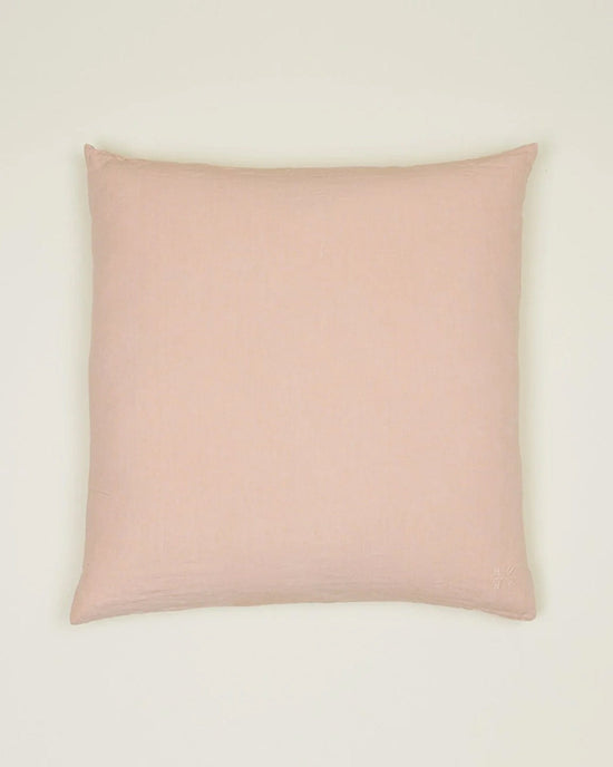 Hawkins New York Simple Linen Pillow - 22 x 22 inches in Blush 