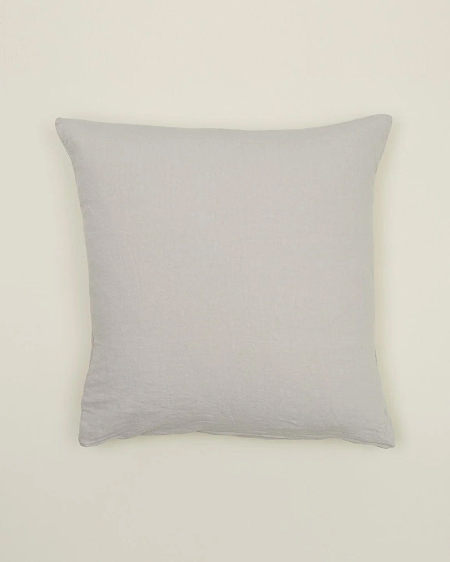 Simple Linen Pillow - 22 x 22 inches in Light Grey