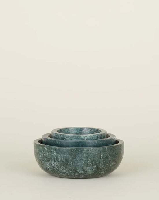 Hawkins New York Home Simple Marble Bowl in Green