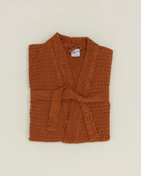 Hawkins New York Home Simple Waffle Bathrobe in Terracotta