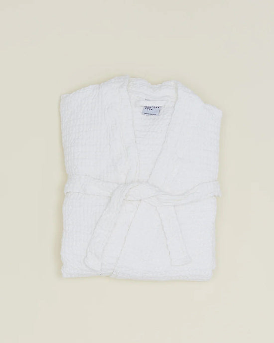 Hawkins New York Home Simple Waffle Bathrobe in White