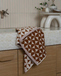 House No.23 Harper Hand Towel in Sedona 