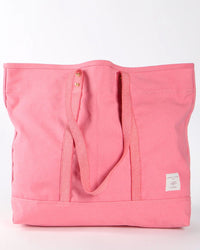 IMMODEST COTTON Home Large East West Tote in Flamingo