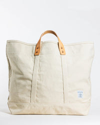 IMMODEST COTTON Large East West Tote in Natural 