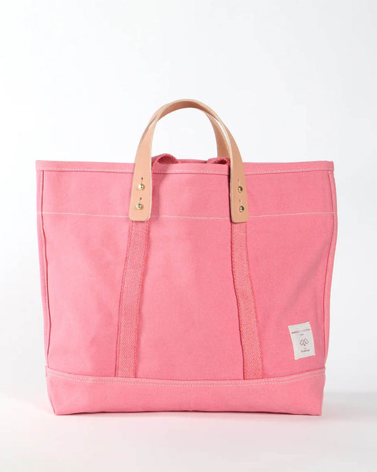IMMODEST COTTON Small East West Tote in Flamingo 