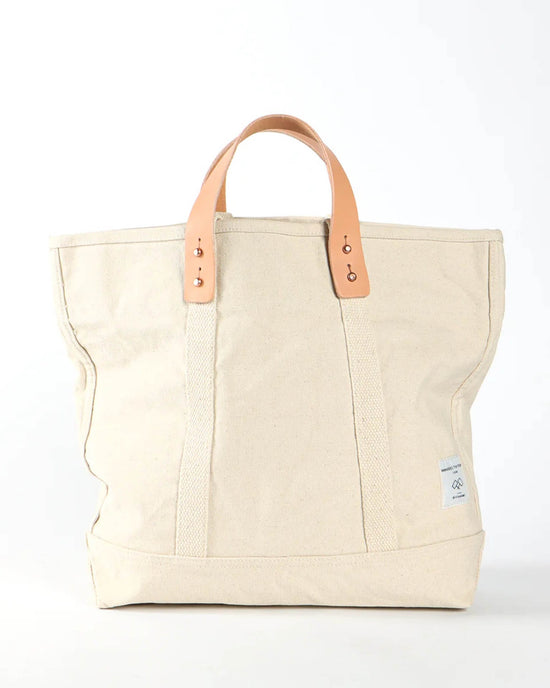 IMMODEST COTTON Small East West Tote in Natural 