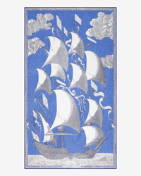 Inoui Editions Scarf / Etole 100 Des Rives et Des Reves in Blue 