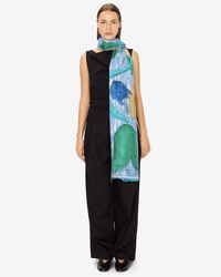 Inoui Editions Scarf / Etole 100 Fantastique in Emerald 
