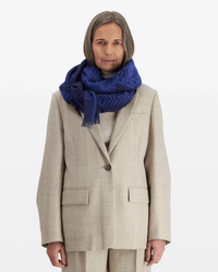 Inoui Editions Accessories Blue Scarf / Etole 70 3D Hedwige in Blue