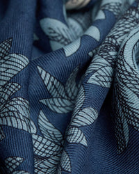 Inoui Editions Scarf / Etole 80 1889 in Blue 5 - Bliss Boutiques